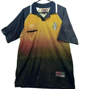 Federacion Mexicana de Futbol Black Gold Jersey EESCORD Sz L
